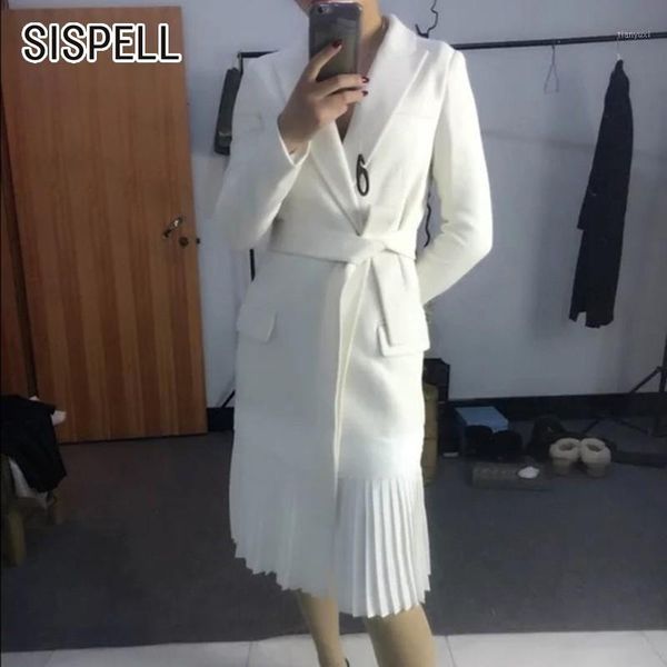 sispell 2019 spring autumn trench coats for women windbreaker lapel bandage hem pleated white windbreakers elegant clothes new1, Tan;black
sispell 2019 spring autumn trench coats for women windbreaker lapel bandage hem pleated white windbreakers elegant clothes new1, Tan;black
