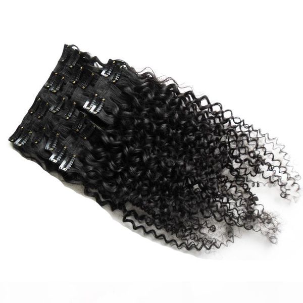 virgin thick clip in hair extension 100g 120g 8pcs natural black afro kinky curly clip, Black;brown
virgin thick clip in hair extension 100g 120g 8pcs natural black afro kinky curly clip, Black;brown