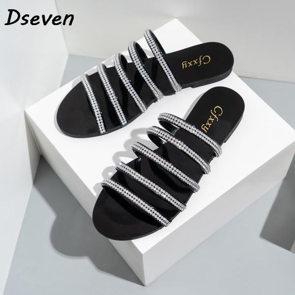 slippers flat heel slip on shoes women fashion diamond summer outdoor beach ladies slides flip flops female sandals, Black
slippers flat heel slip on shoes women fashion diamond summer outdoor beach ladies slides flip flops female sandals, Black