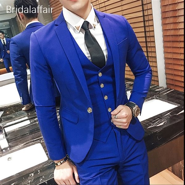 kuson royal blue men suit 3pcs formal suit mens prom wedding bridegroom tuxedos slim fit mens suits set (jacket+pants+vest) 201105, White;black
kuson royal blue men suit 3pcs formal suit mens prom wedding bridegroom tuxedos slim fit mens suits set (jacket+pants+vest) 201105, White;black