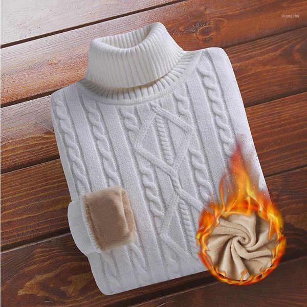 2021 new men autumn winter fashion turtleneck solid color casual sweaters male thick slim fit brand knitted pullovers d2281, White;black
2021 new men autumn winter fashion turtleneck solid color casual sweaters male thick slim fit brand knitted pullovers d2281, White;black