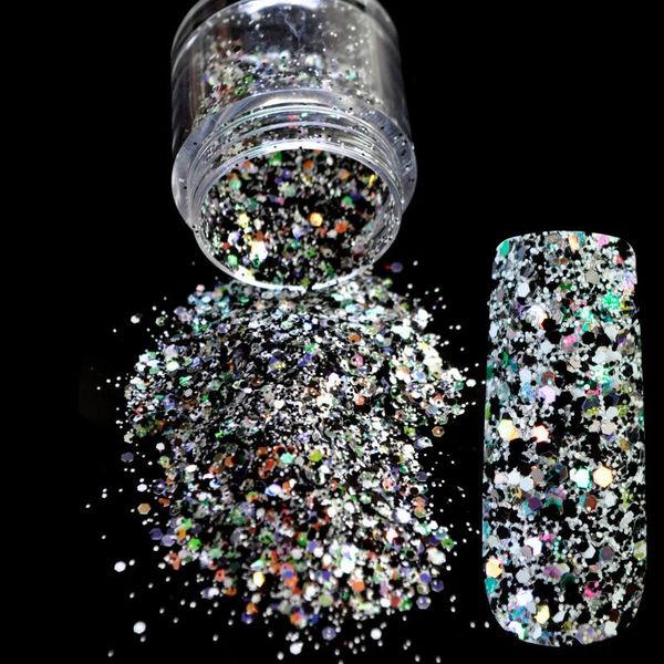 nail glitter colorful acrylic mix size powder 3d diy art laser sequins dust 259, Silver;gold
nail glitter colorful acrylic mix size powder 3d diy art laser sequins dust 259, Silver;gold