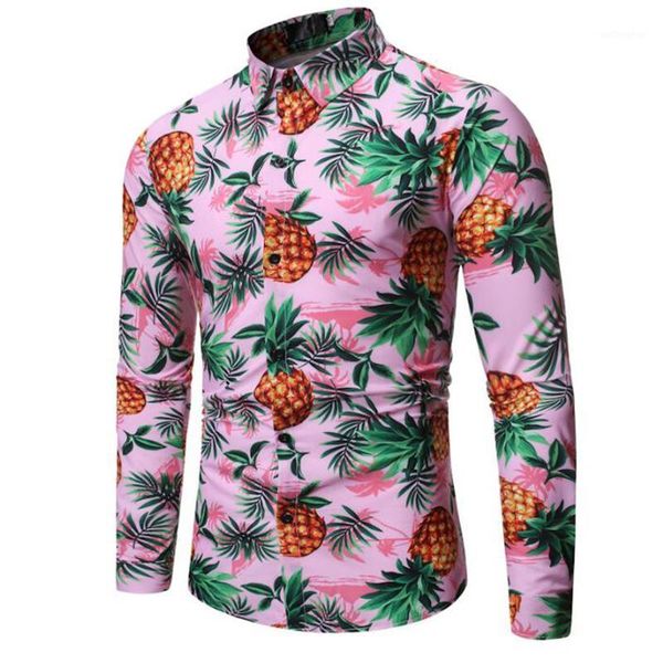 ananas pattern pink shirts for men casual streetwear hawaiian shirt long sleves latest mens fashion shirts1, White;black
ananas pattern pink shirts for men casual streetwear hawaiian shirt long sleves latest mens fashion shirts1, White;black