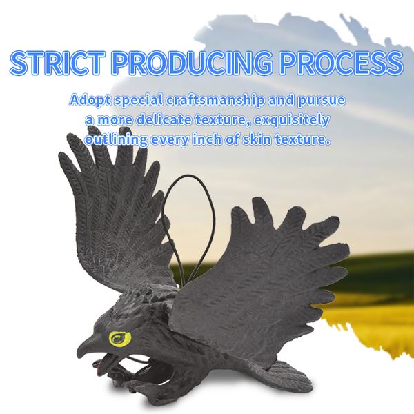 halloween realistic plastic animal insect spiders prank toy simulation black eagle toy for child & gift
halloween realistic plastic animal insect spiders prank toy simulation black eagle toy for child & gift