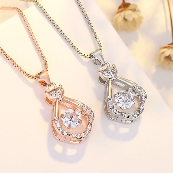 new choker necklace jewelry crystal zircon -shaped retro pendant necklace for valentine's day present jewelry, Silver
new choker necklace jewelry crystal zircon -shaped retro pendant necklace for valentine's day present jewelry, Silver
