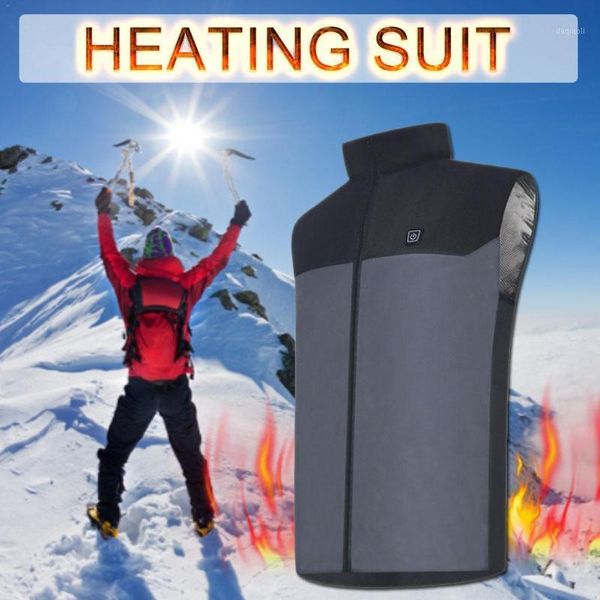outdoor t-shirts winter usb electric heated vest 5v charging clothing for riding hunting warmer waistcoat1, Gray;blue
outdoor t-shirts winter usb electric heated vest 5v charging clothing for riding hunting warmer waistcoat1, Gray;blue