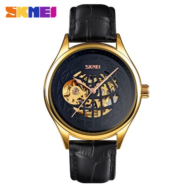 luxury mens watches automatic watch brand skmei waterproof leather strap wristwatch men mechanical watch clock mens relogio mas, Slivery;brown
luxury mens watches automatic watch brand skmei waterproof leather strap wristwatch men mechanical watch clock mens relogio mas, Slivery;brown