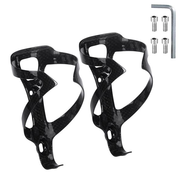 water bottle rack, 3k carbon fiber bicycle drink water bottle rack, road bike mtb bicycle accessories (gloss black
water bottle rack, 3k carbon fiber bicycle drink water bottle rack, road bike mtb bicycle accessories (gloss black