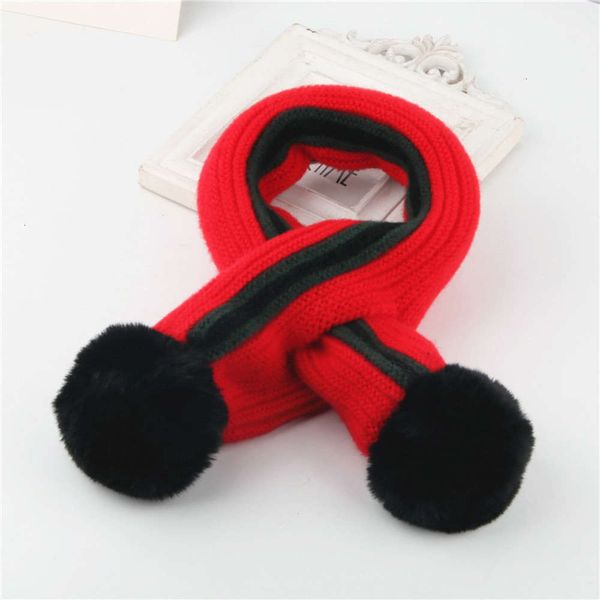 soft baby winter boys and girls color matching warm wool scarf children's versatile ball neck fashion 4av2, Red;brown
soft baby winter boys and girls color matching warm wool scarf children's versatile ball neck fashion 4av2, Red;brown