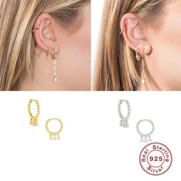 hoop & huggie fashion 925 sterling silver earrings for women earring brinco starfish pendant fine jewelry oorbellen couple gift, Golden;silver
hoop & huggie fashion 925 sterling silver earrings for women earring brinco starfish pendant fine jewelry oorbellen couple gift, Golden;silver