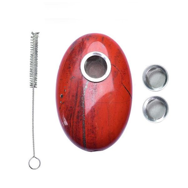 runyangshi 1pc natural gemstone crystal quartz handlebars hand carved oval stone smokeing pipes with 1 brush+3 qylvno, Black
runyangshi 1pc natural gemstone crystal quartz handlebars hand carved oval stone smokeing pipes with 1 brush+3 qylvno, Black
