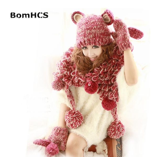 beanies bomhcs funny ears winter warm women's beanie & gloves scarf (3pcs) 100% handmade knit hat mittens
beanies bomhcs funny ears winter warm women's beanie & gloves scarf (3pcs) 100% handmade knit hat mittens