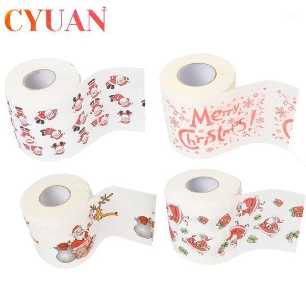 cyuan santa claus christmas pattern roll paper print interesting toilet paper table kitchen toilet tissue roll xmas decor1
cyuan santa claus christmas pattern roll paper print interesting toilet paper table kitchen toilet tissue roll xmas decor1