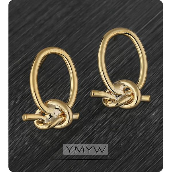 stud ymyw copper metal knot fashion gold earrings charm geometric trendy korean boucles d'oreilles pour femmes, Golden;silver
stud ymyw copper metal knot fashion gold earrings charm geometric trendy korean boucles d'oreilles pour femmes, Golden;silver