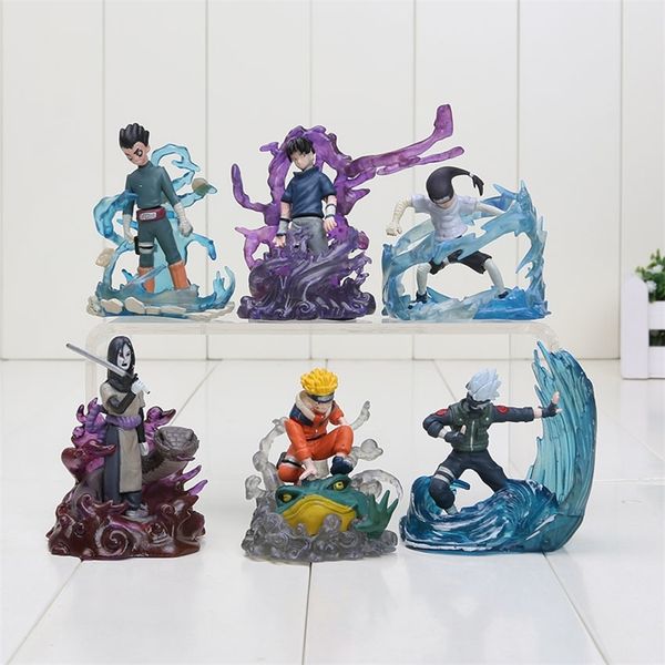 6pcs/set 7cm uzumaki naruto figure orochimaru rock lee neji sasuke gaara shikamaru kakashi action figure toy y200421
6pcs/set 7cm uzumaki naruto figure orochimaru rock lee neji sasuke gaara shikamaru kakashi action figure toy y200421