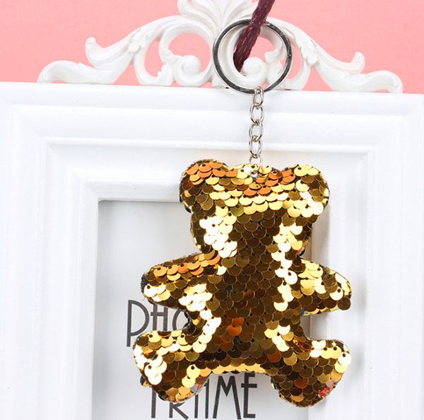 colorful sequins bear, butterfly, kitten keychain double-sided sequins key chain reflective bear bag pendant accessories wholesale, Silver
colorful sequins bear, butterfly, kitten keychain double-sided sequins key chain reflective bear bag pendant accessories wholesale, Silver