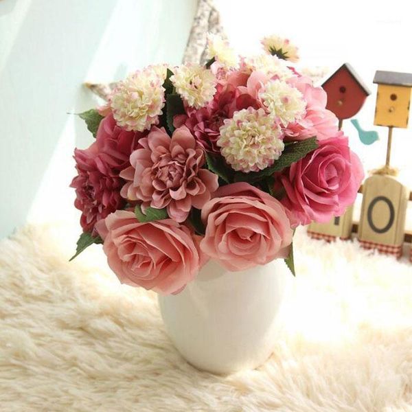 decorative flowers & wreaths 2021 beautiful rose dahlia artificial silk bouquet flores home party spring wedding decoration small daisy fake
decorative flowers & wreaths 2021 beautiful rose dahlia artificial silk bouquet flores home party spring wedding decoration small daisy fake