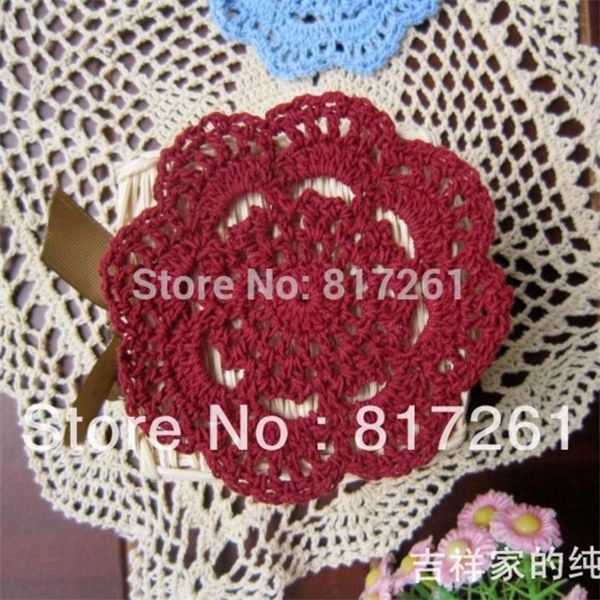wholesale 24 color 50 pic 10 cm round table mat crochet coasters zakka doilies cup pad props for lampshade c1212
wholesale 24 color 50 pic 10 cm round table mat crochet coasters zakka doilies cup pad props for lampshade c1212
