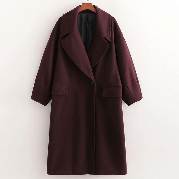 2021 new autumn winter woolen solid clothing fashion women jacket big pocket long overcoat female casual wool coat br4z, Black
2021 new autumn winter woolen solid clothing fashion women jacket big pocket long overcoat female casual wool coat br4z, Black