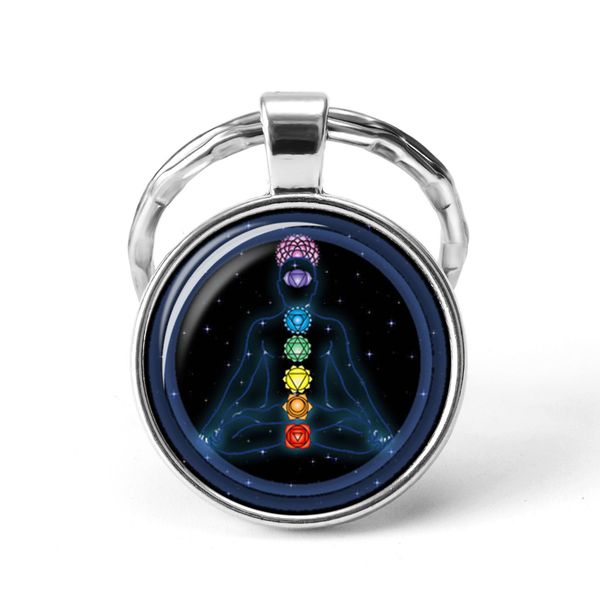 retro chakra yoga symbol keychain pendant men women vintage car key chain key rings indian meditation jewelry, Slivery;golden
retro chakra yoga symbol keychain pendant men women vintage car key chain key rings indian meditation jewelry, Slivery;golden