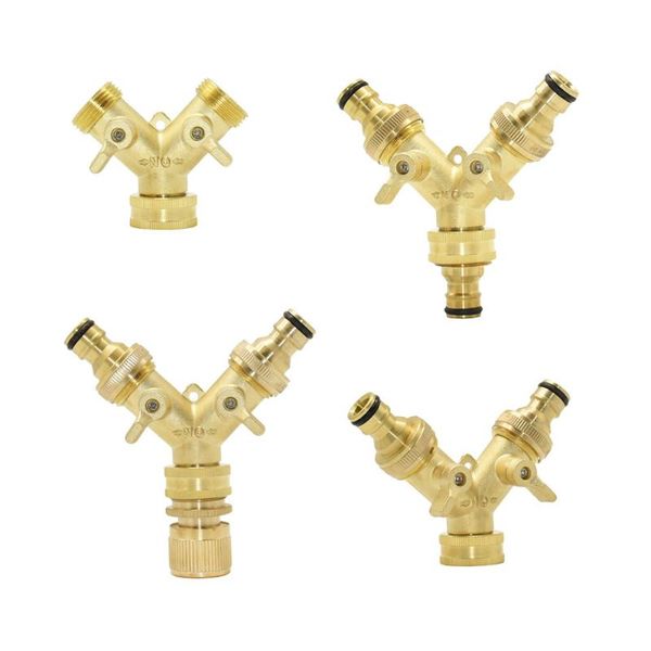 watering equipments brass 3/4 to 5/8 3/4" y irrigation valve 2-way garden tap water splitter hose quick connector 1pcs
watering equipments brass 3/4 to 5/8 3/4" y irrigation valve 2-way garden tap water splitter hose quick connector 1pcs