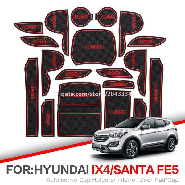 car gate slot pad water coaster interior non-slip cup mats for hyundai santa fe
car gate slot pad water coaster interior non-slip cup mats for hyundai santa fe