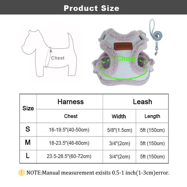 winter warm dog harness leash set soft padded dog harness vest no pull adjustable pet harness with lead leash arn wmtlej
winter warm dog harness leash set soft padded dog harness vest no pull adjustable pet harness with lead leash arn wmtlej