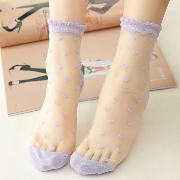 womens socks sweet love heart pattern ultrathin crystal silk socks elastic short transparent thin ankle sock for lady girl1, Black;white
womens socks sweet love heart pattern ultrathin crystal silk socks elastic short transparent thin ankle sock for lady girl1, Black;white