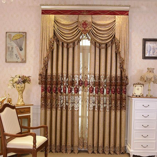 european-style luxury high-end atmosphere luxury hollow embroidered chenille shading curtains for living dining room bedroom.
european-style luxury high-end atmosphere luxury hollow embroidered chenille shading curtains for living dining room bedroom.