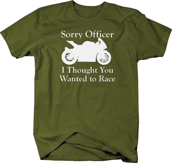 new summer slim tee shirt sorry officer thought you wanted to race - street bikes tshirt fashion t-shirt sport hooded sweatshirt hoodie
new summer slim tee shirt sorry officer thought you wanted to race - street bikes tshirt fashion t-shirt sport hooded sweatshirt hoodie