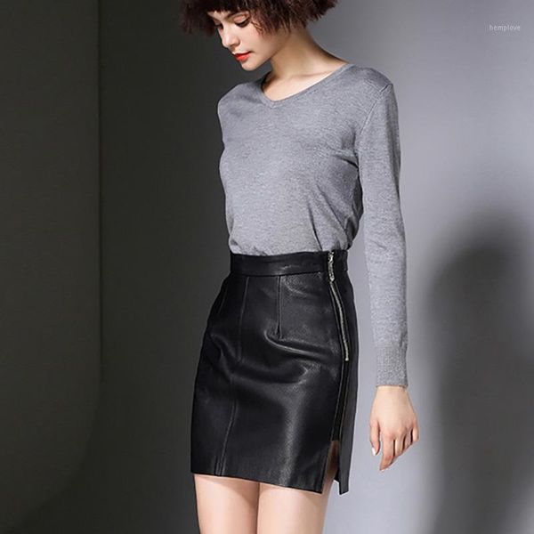 2020 autumn winter genuine leather skirts women high lambskin waist sexy&club black mini skirts ladies real sheepskin skirt1
2020 autumn winter genuine leather skirts women high lambskin waist sexy&club black mini skirts ladies real sheepskin skirt1