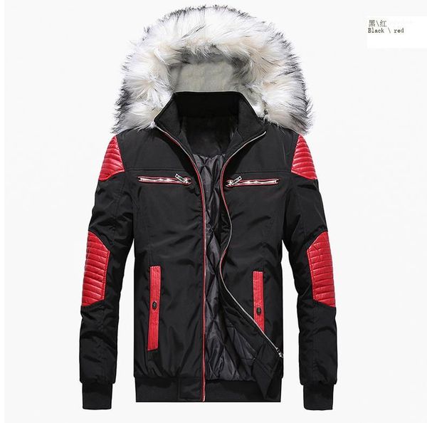 new faux fur collar men's parkas man coats winter jacket men cotton thick hombre new warm parka fashion fleece jackets coat1, Black
new faux fur collar men's parkas man coats winter jacket men cotton thick hombre new warm parka fashion fleece jackets coat1, Black