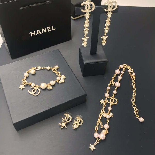 small fragrant fragrance home set fashion net red pearl necklace bracelet long and earrings, Silver
small fragrant fragrance home set fashion net red pearl necklace bracelet long and earrings, Silver