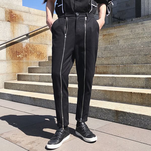 2021 s-6xl occasional spring man new korean style two-way bidirectional pants lmrm, Black
2021 s-6xl occasional spring man new korean style two-way bidirectional pants lmrm, Black