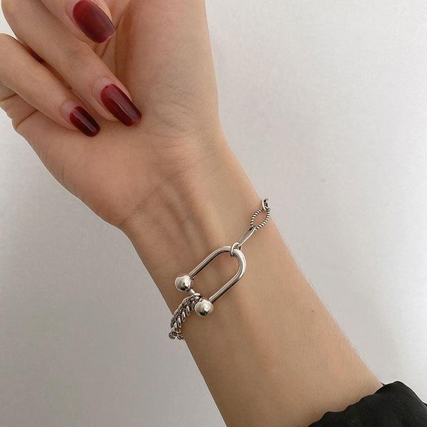 trendy unique design bracelet women horseshoe u-shaped tank chic chain punk ins cold wind korean style sweet jewelry gift 2021, Black
trendy unique design bracelet women horseshoe u-shaped tank chic chain punk ins cold wind korean style sweet jewelry gift 2021, Black