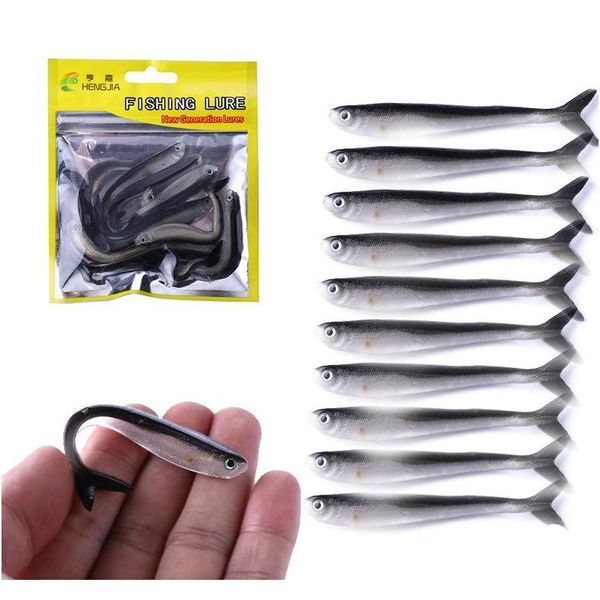 new lifelike live shad baitfish minnow soft lure 8cm 2.2g supple silicone rubber real bait fish 10pc/lot
new lifelike live shad baitfish minnow soft lure 8cm 2.2g supple silicone rubber real bait fish 10pc/lot