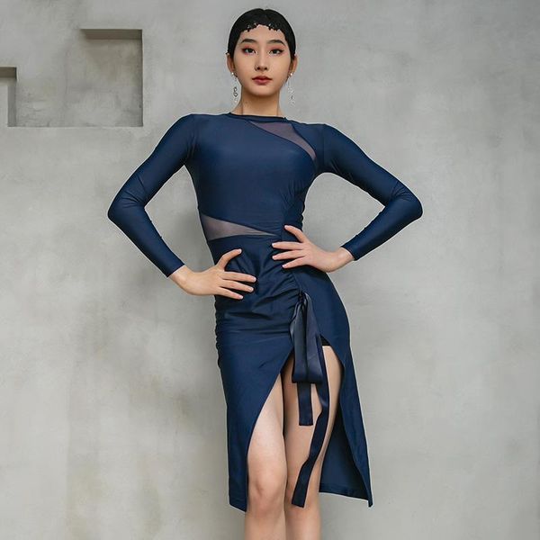 stage wear latin dance competition dresses women long sleeve practice clothing professional rumba tango samba costumes dwy4939, Black;red
stage wear latin dance competition dresses women long sleeve practice clothing professional rumba tango samba costumes dwy4939, Black;red