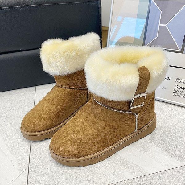 2020 women snow boots warm short fur plush winter ankle boot platform ladies suede shoes female comfort drop shipping r11-42, Black
2020 women snow boots warm short fur plush winter ankle boot platform ladies suede shoes female comfort drop shipping r11-42, Black