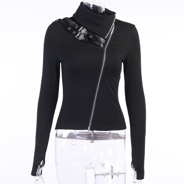 dark double fall punk 2020 new zipper street fashion high collar long sleeve shop, Black;gray
dark double fall punk 2020 new zipper street fashion high collar long sleeve shop, Black;gray