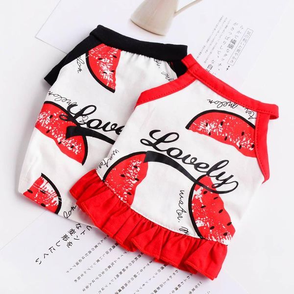 dog apparel watermelon print clothes summer puppy costume pet couple for small dogs chihuahua skirt dress cat ropa perro1
dog apparel watermelon print clothes summer puppy costume pet couple for small dogs chihuahua skirt dress cat ropa perro1