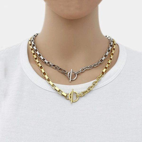 fashion titanium steel box necklace titanium steel trend men and women necklace sale, Silver
fashion titanium steel box necklace titanium steel trend men and women necklace sale, Silver