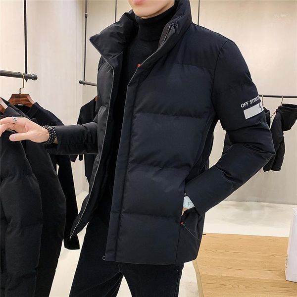 2019 winter new products men's cotton-quilted coat trend of fashion youth slim fit thick cotton-padded clothes warm cotton-padde1, Black
2019 winter new products men's cotton-quilted coat trend of fashion youth slim fit thick cotton-padded clothes warm cotton-padde1, Black