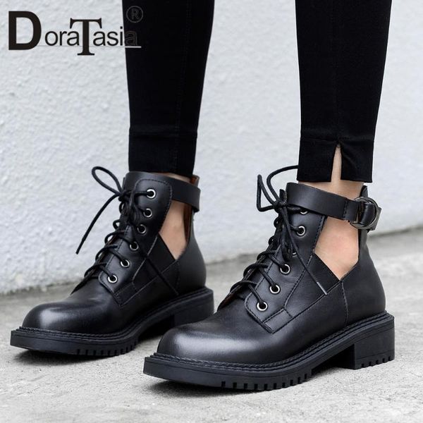 doratasia женский brogue круглый toe узелок квадратный каблук ботильоны повседневный daily boots женщин твердые моды марка обуви женщина, Black
doratasia женский brogue круглый toe узелок квадратный каблук ботильоны повседневный daily boots женщин твердые моды марка обуви женщина, Black