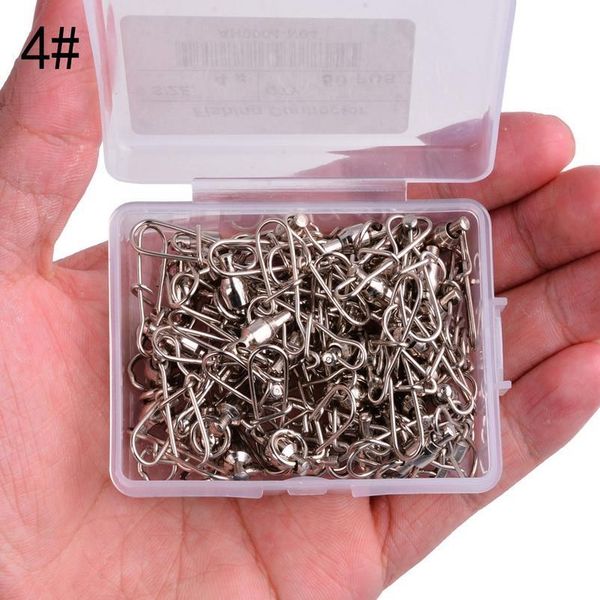 50pcs/box reinforced fishing swivels connector interlock snap 0#-6# strong ball bearing rolling swivel link fishin sqcrfd
50pcs/box reinforced fishing swivels connector interlock snap 0#-6# strong ball bearing rolling swivel link fishin sqcrfd