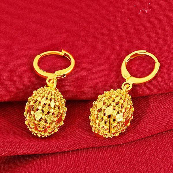 not fade in water 18k yellow gold ball shape earring for women aretes de mujer oorbellen orecchini wedding 18 k gold bizuteria, Silver
not fade in water 18k yellow gold ball shape earring for women aretes de mujer oorbellen orecchini wedding 18 k gold bizuteria, Silver