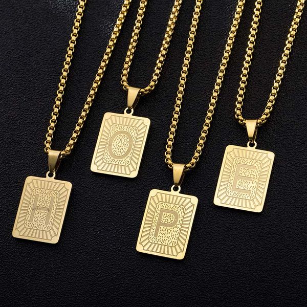 hiphop initials letters necklaces stainless steel for men personalized name 26 alphabet gold silver pendant punk style jewelry necklace gift
hiphop initials letters necklaces stainless steel for men personalized name 26 alphabet gold silver pendant punk style jewelry necklace gift