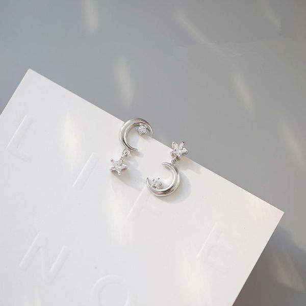 obear silver plated star moon asymmetric earrings for women fashion temperament exquisite earrings wedding jewelry gifts, Golden;silver
obear silver plated star moon asymmetric earrings for women fashion temperament exquisite earrings wedding jewelry gifts, Golden;silver