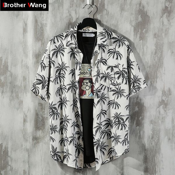 9 color summer mens flower shirt 2021 new fashion casual hawaiian beach short sleeve shirt male clothes plus size 4xl 5xl, White;black
9 color summer mens flower shirt 2021 new fashion casual hawaiian beach short sleeve shirt male clothes plus size 4xl 5xl, White;black
