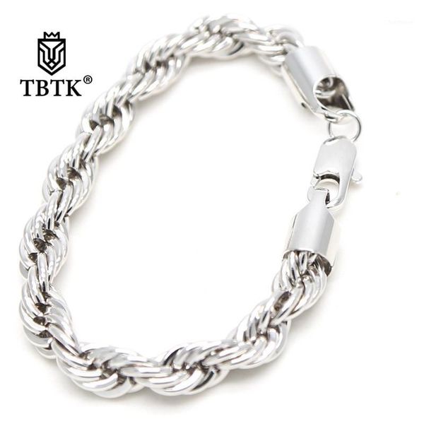tbtk men's classic solid rope chain bracelet 10mm wide bracelet twisted chain hip hop bangle for office lady1, Black
tbtk men's classic solid rope chain bracelet 10mm wide bracelet twisted chain hip hop bangle for office lady1, Black