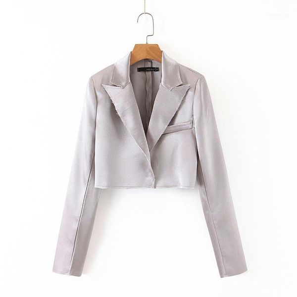 women silver suit 2019 fashion new ladies notched buttons long spacious sleeve female autumn highstreet personalized short suits1, White;black
women silver suit 2019 fashion new ladies notched buttons long spacious sleeve female autumn highstreet personalized short suits1, White;black